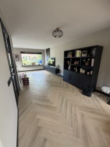 ambiant spigato viranto visgraat dryback warm beige pvc