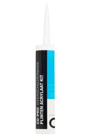 Co-pro plinten acrylaatkit ral 9010 - 12 stuks