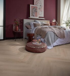 Ambiant Spigato Navaro visgraat click dark oak PVC