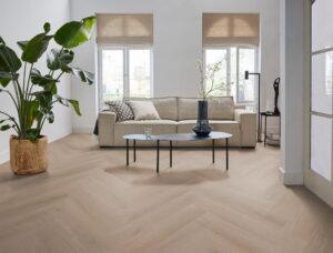 Ambiant Spigato Navaro visgraat click dark oak PVC