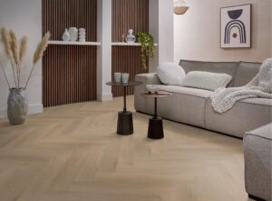 Ambiant Spigato Navaro visgraat click natural oak PVC