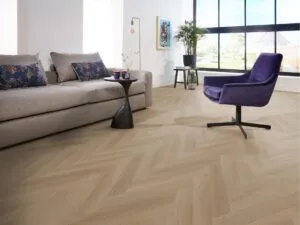Ambiant Spigato Navaro visgraat click natural oak PVC