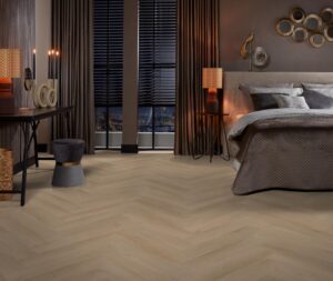 Ambiant Spigato Navaro visgraat click natural oak PVC