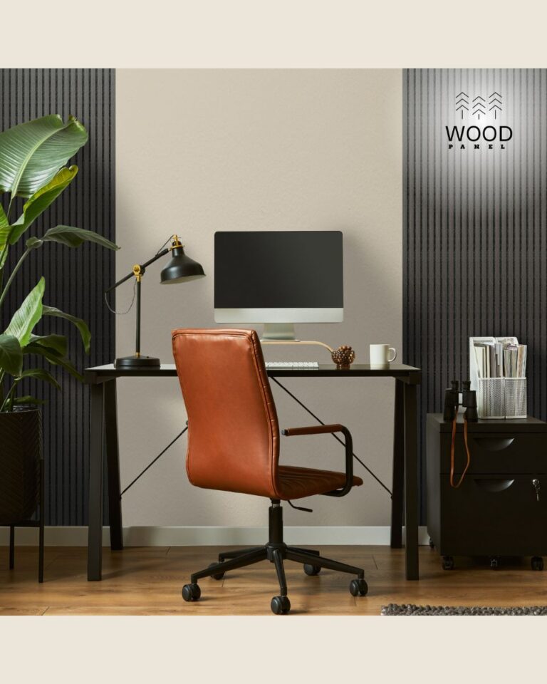 Akoestisch Wandpaneel – Zwart Eiken – 270x60cm (1+1 gratis)