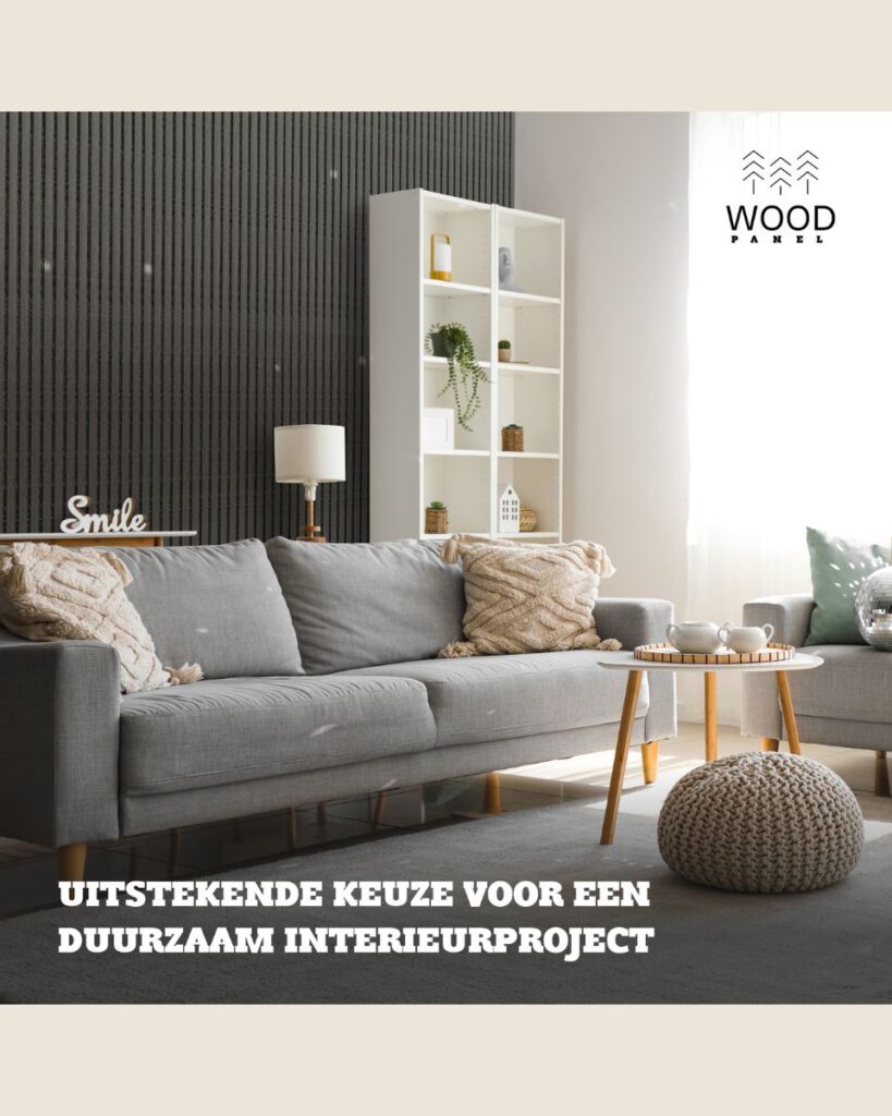 Akoestisch Wandpaneel - Zwart Eiken - 270x60cm (1+1 gratis)