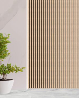 Akoestisch Wandpaneel - Klassiek Eiken - 270x60cm