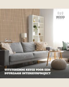 Akoestisch Wandpaneel - Klassiek Eiken - 270x60cm (1+1 gratis)