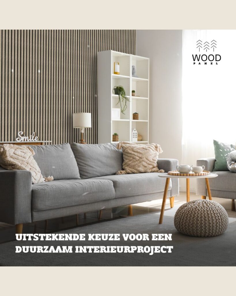 Akoestisch Wandpaneel - Bruin Eiken - 270x60cm (1+1 gratis)