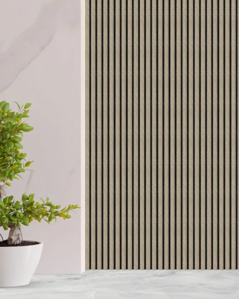 Akoestisch Wandpaneel – Bruin Eiken – 270x60cm (1+1 gratis)