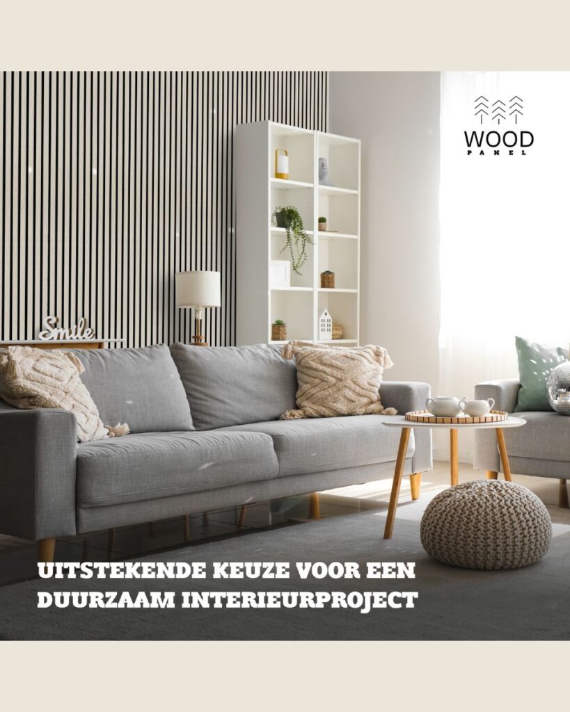 Akoestisch Wandpaneel - Licht Eiken - 270x60cm (2 pack)