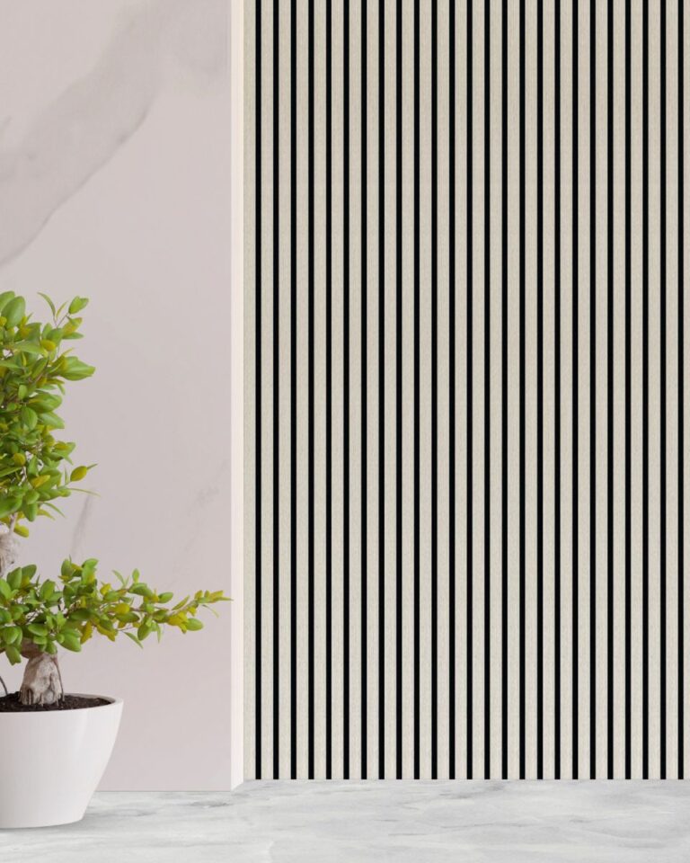 Akoestisch Wandpaneel – Licht Eiken – 270x60cm (2 pack)
