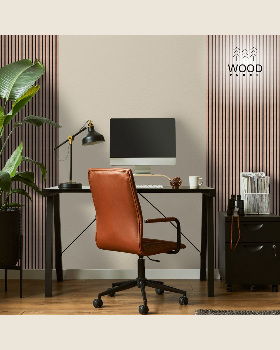Akoestisch Wandpaneel &#8211; Walnoot &#8211; 270x60cm (1+1 gratis)