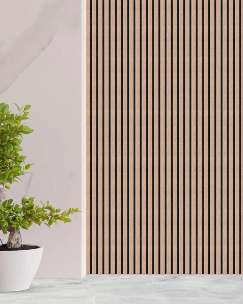 Akoestisch Wandpaneel - Walnoot - 270x60cm (1+1 gratis)
