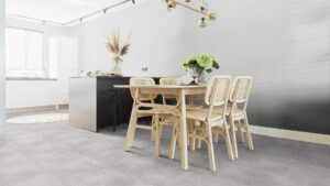 Givefloors Nature Stone Tegel Click PVC - Light Grey