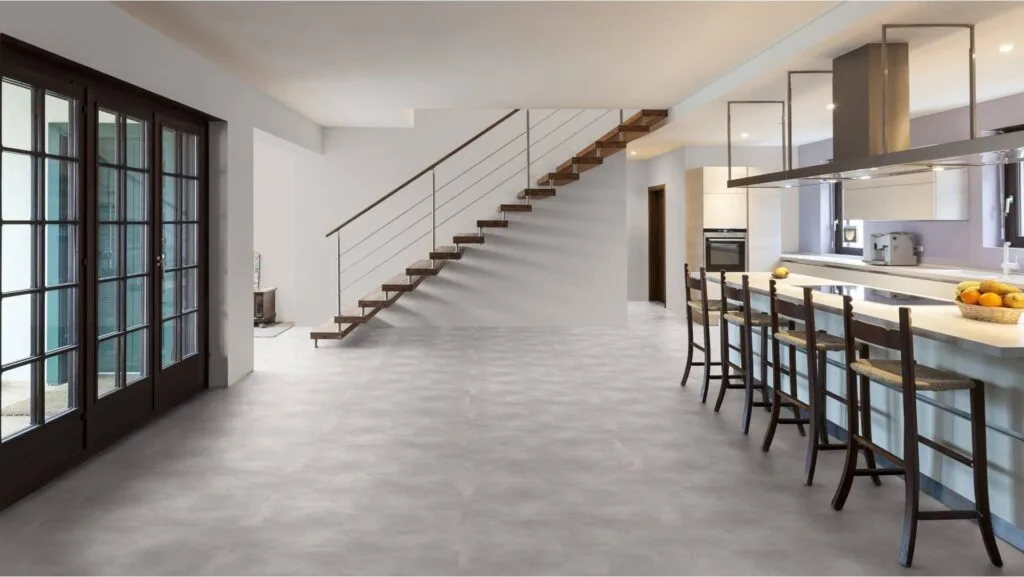 Givefloors Nature Stone Tegel Plak PVC - Light Grey