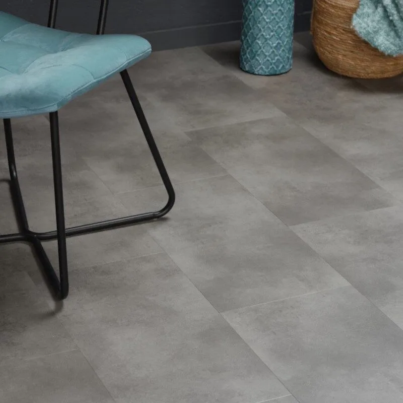 Givefloors Nature Stone Tegel Plak PVC - Dark Grey