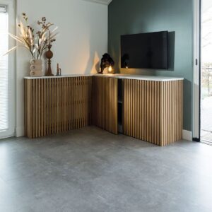 Givefloors Nature Stone Tegel Click PVC - Grey