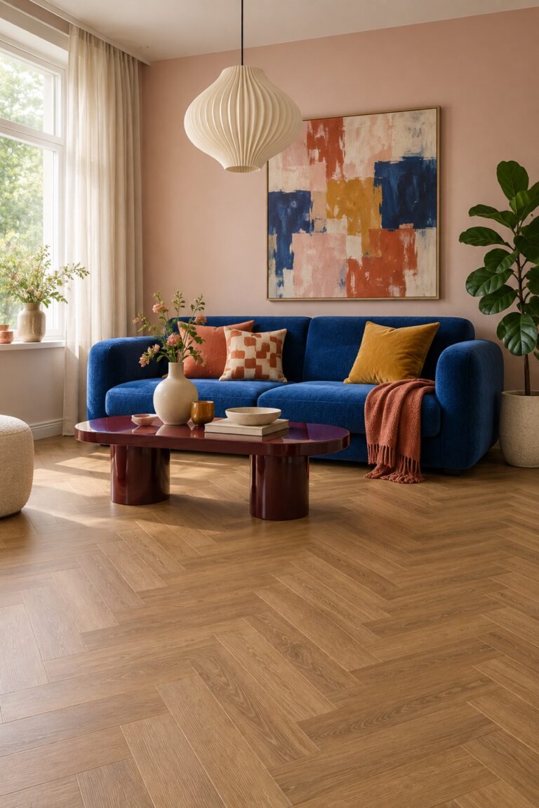 givefloors 20000 visgraat dark oak plak pvc