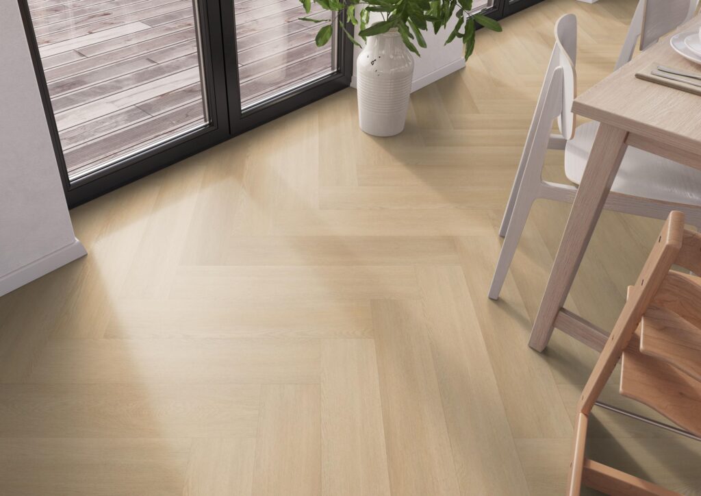 givefloors select eiken visgraat bruin plak pvc