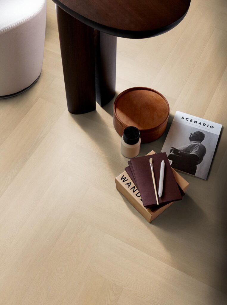 givefloors select eiken visgraat bruin plak pvc