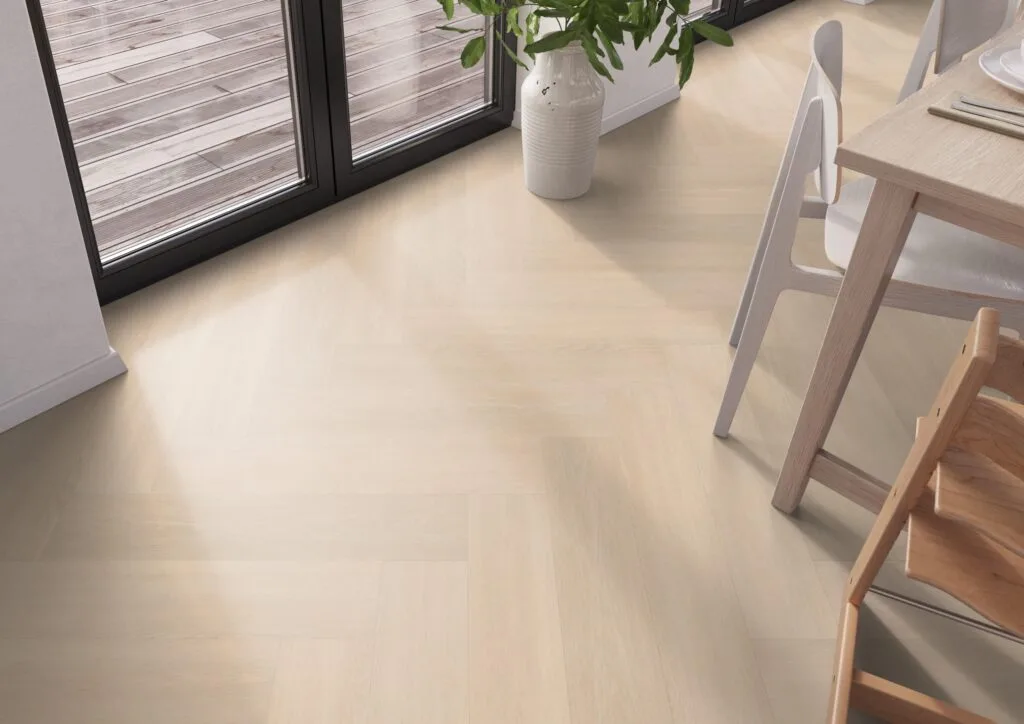 givefloors select eiken visgraat beige plak pvc