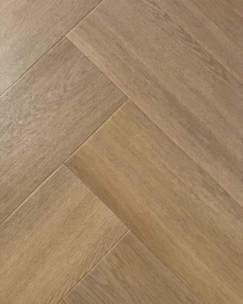 Select Eiken Visgraat Click Bruin PVC