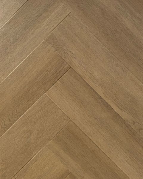 Select Eiken Visgraat Click Licht Bruin PVC Vloer