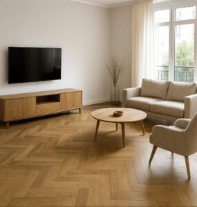 Givefloors 20000 Visgraat Smoky - Plak PVC