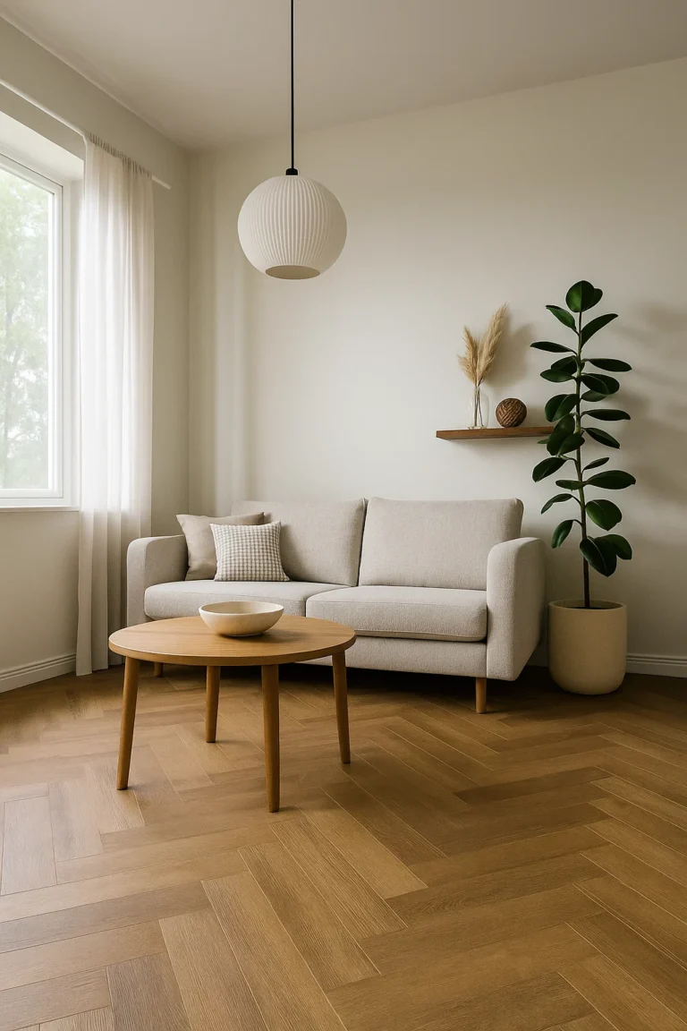 Givefloors 20000 Visgraat Dark Oak – Plak PVC