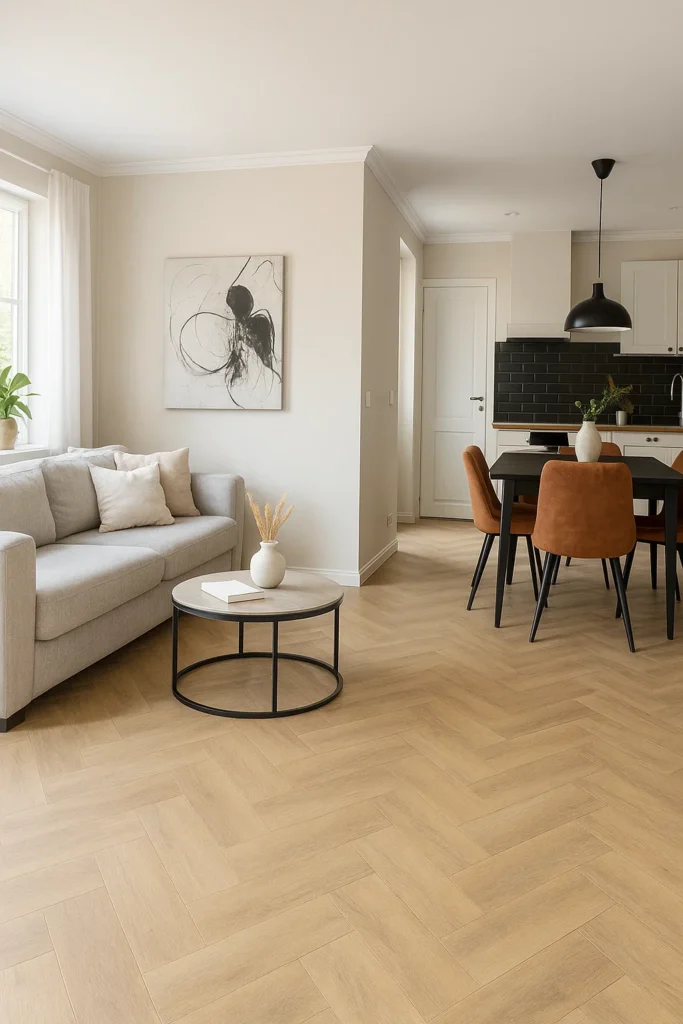 Castello visgraat 72 - Plak PVC Vloer