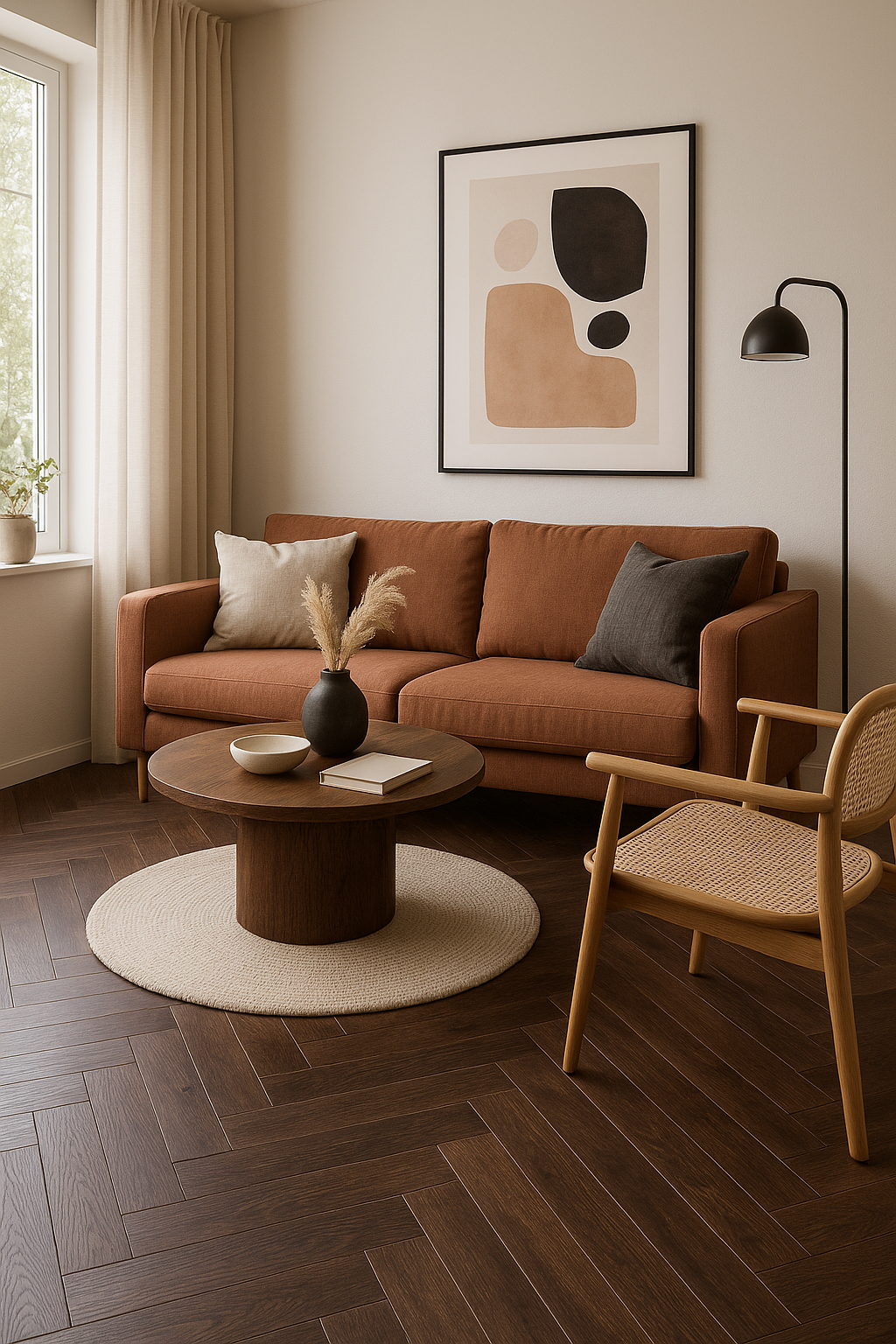 givefloors 20003 visgraat dark brown click pvc