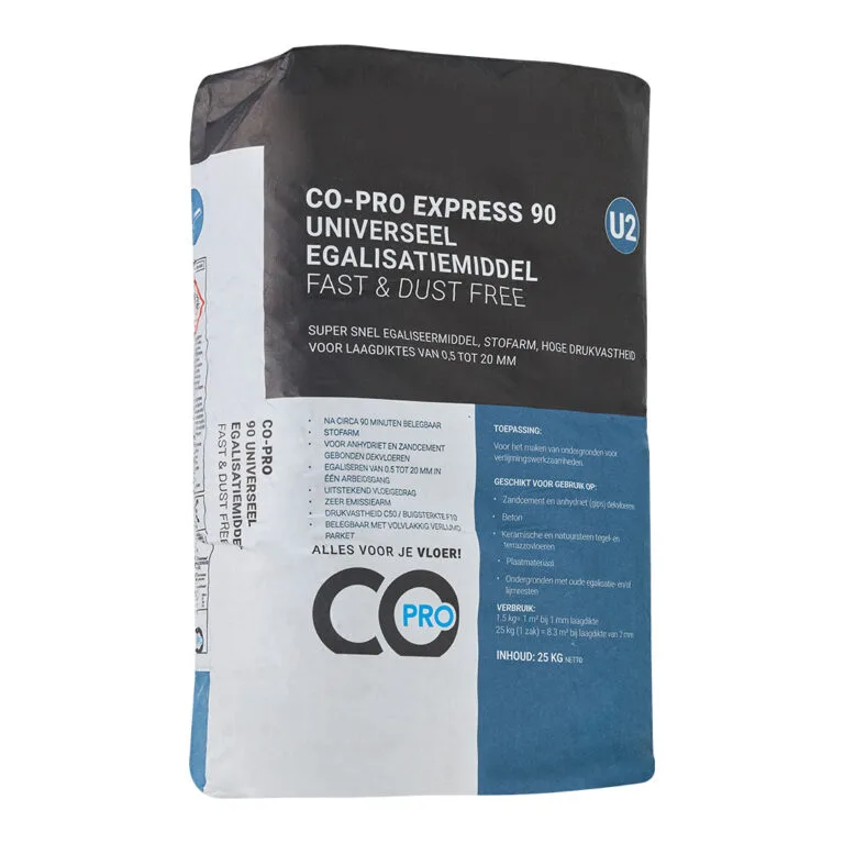 co pro express 90 universeel egalisatiemiddel u2 snel en stofvrij