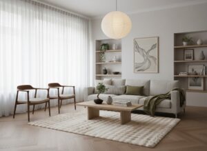 cloudy vloerkleed creme