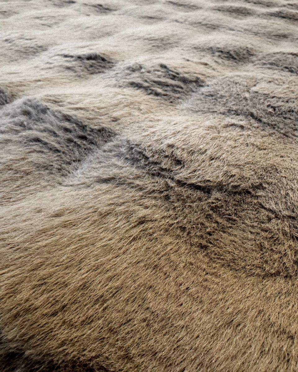cloudy vloerkleed taupe