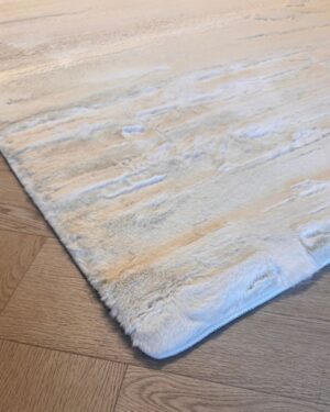 cozy bunny vloerkleed ivory