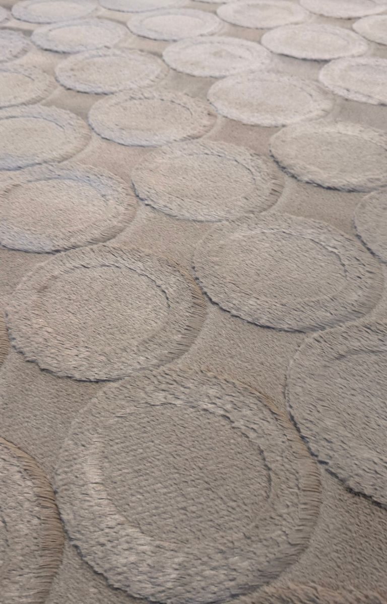 echo vloerkleed taupe