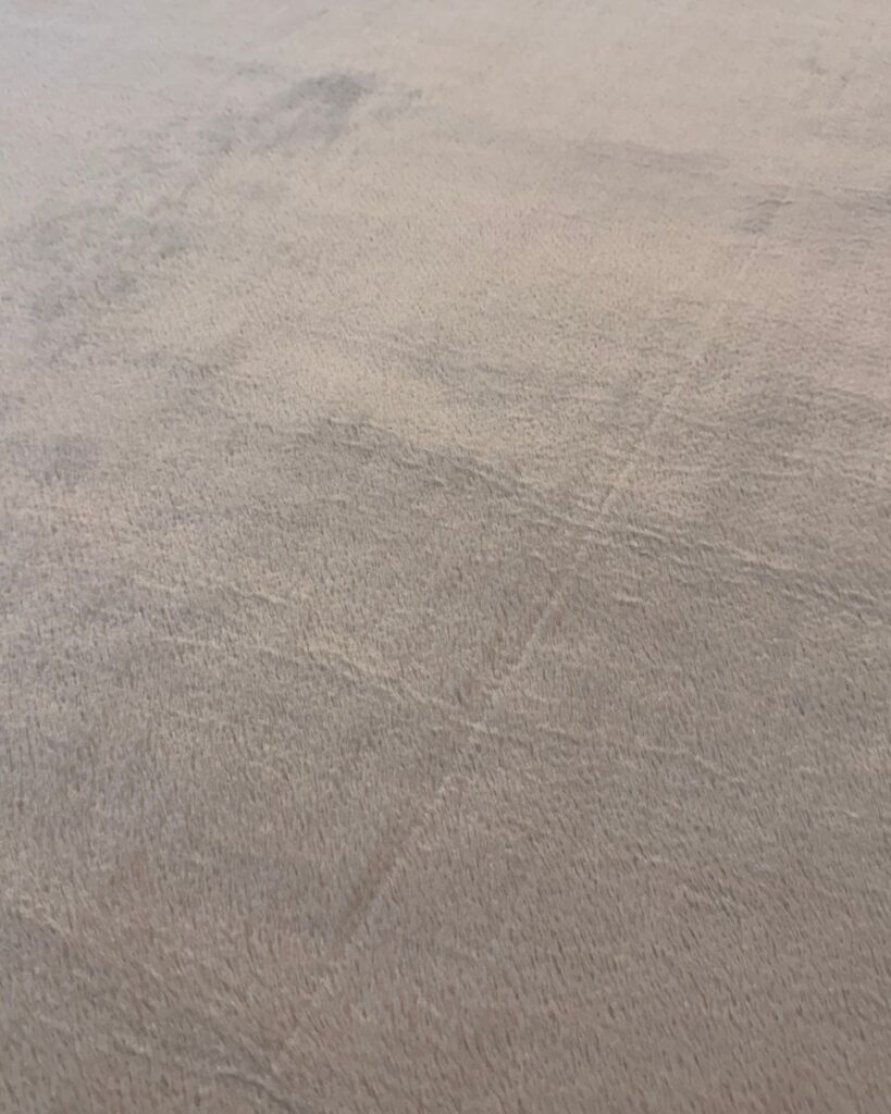 fluffy vloerkleed donker beige