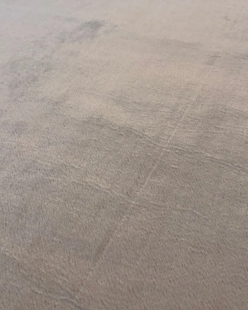 fluffy vloerkleed donker beige
