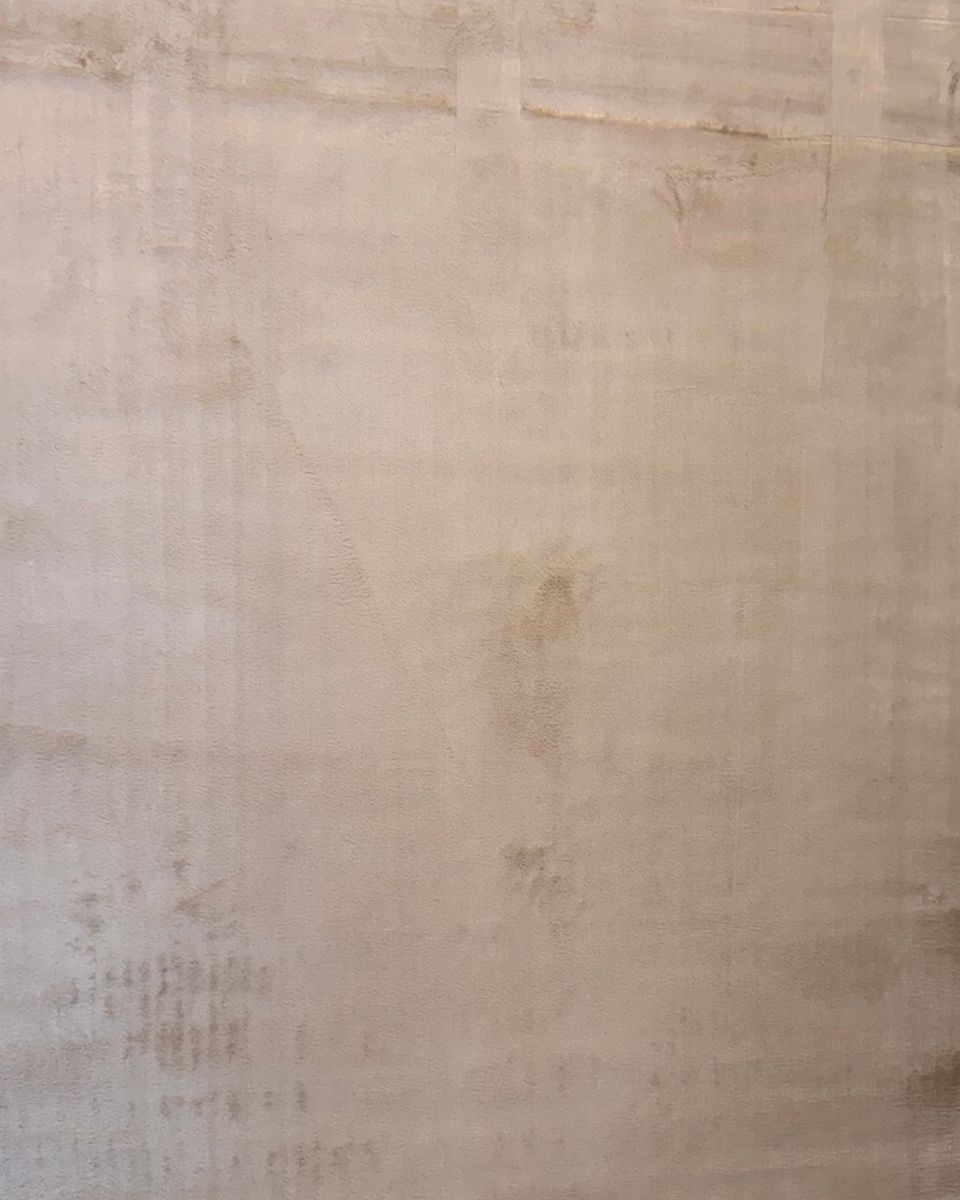 fluffy vloerkleed donker beige