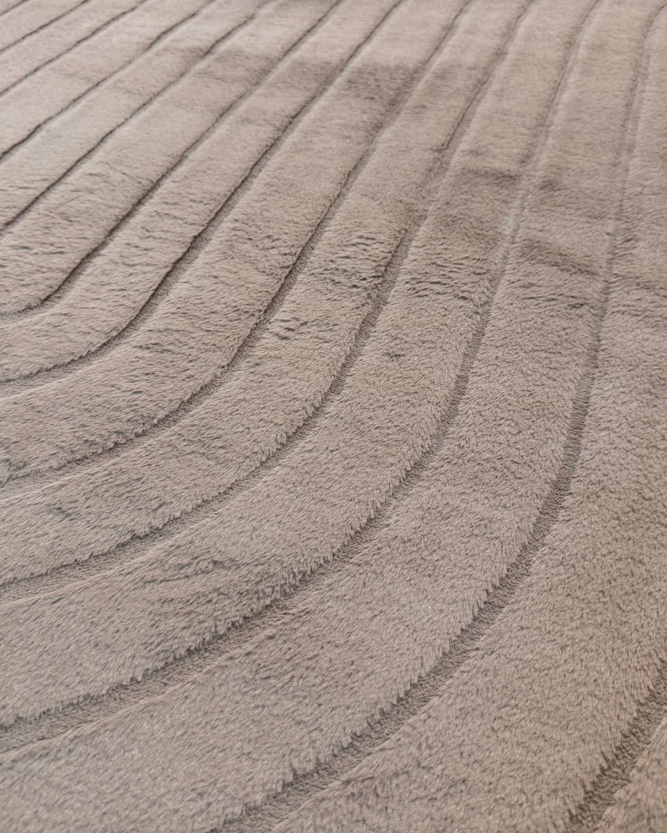 japandi cirra vloerkleed taupe