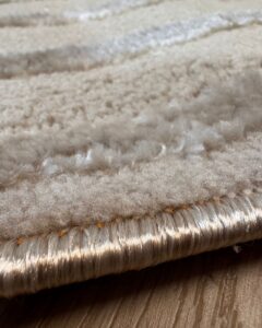 japandi shine vloerkleed licht beige