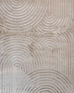 japandi shine vloerkleed licht beige