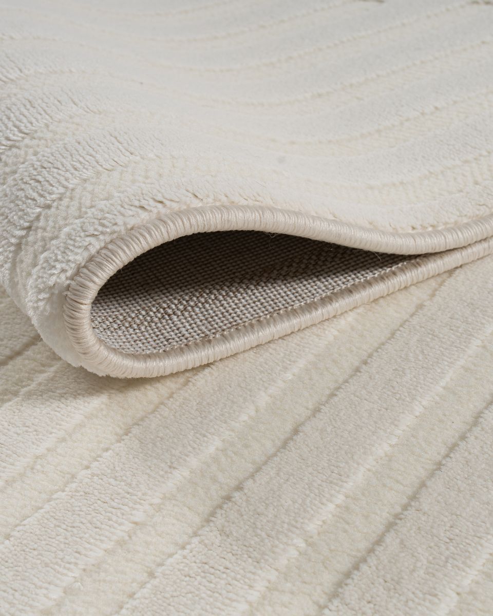 japandi vloerkleed cream