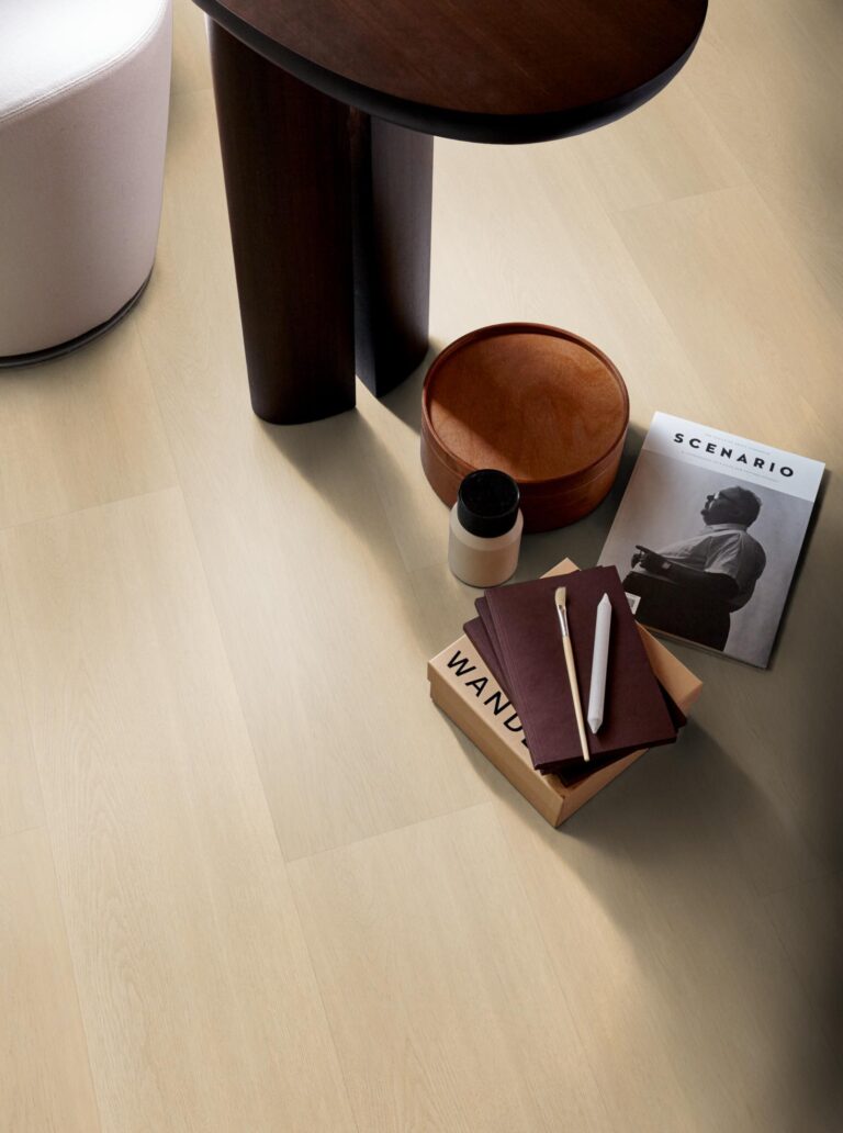 givefloors select eiken strook licht bruin – plak pvc