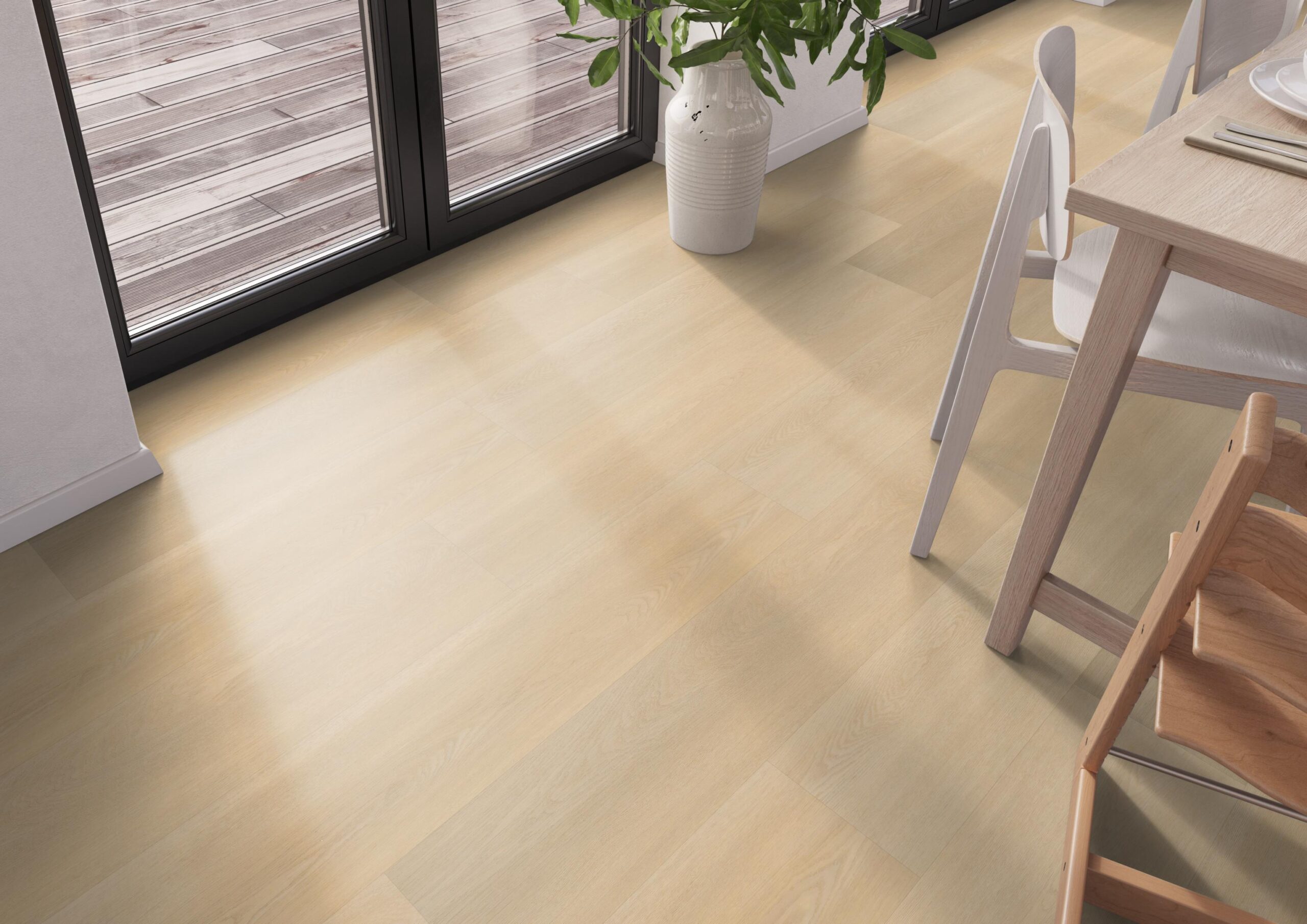 givefloors select eiken strook naturel – plak pvc