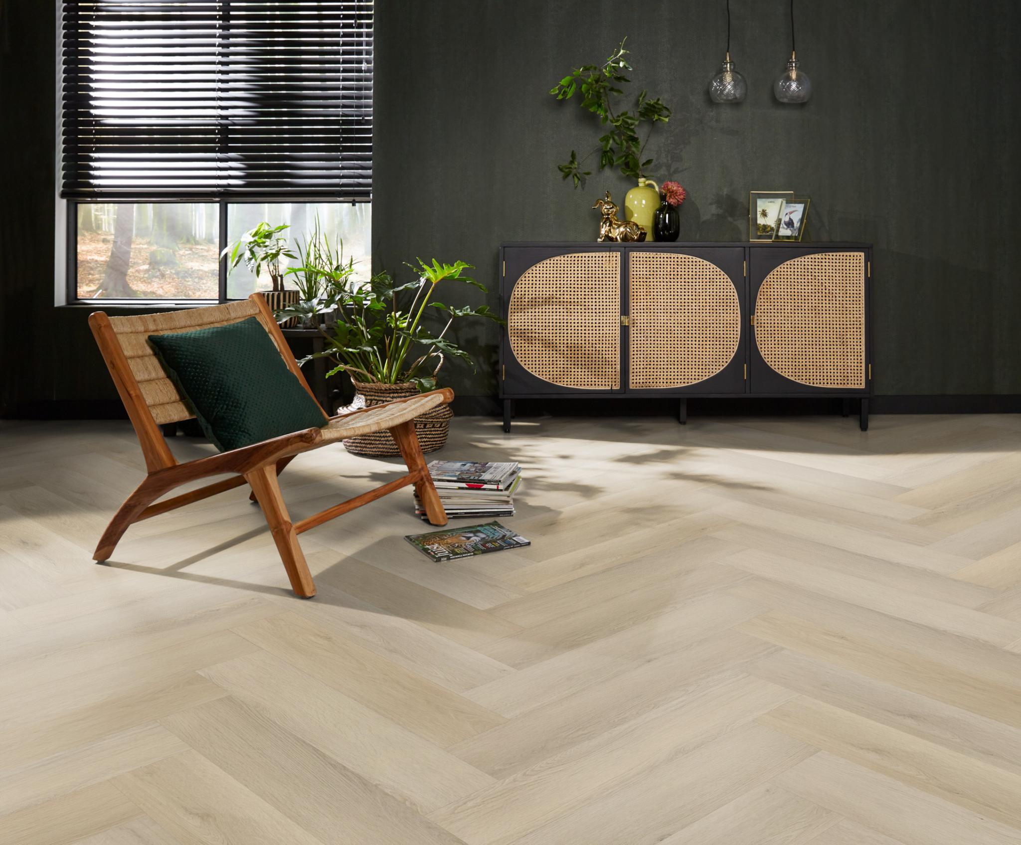 spigato marento visgraat dryback light oak