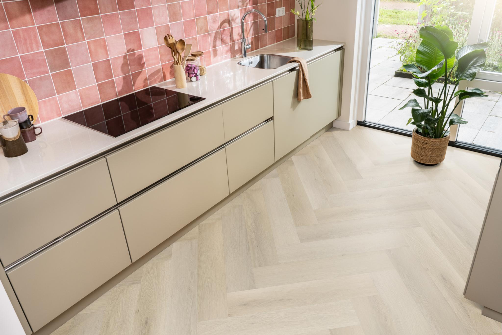 spigato marento visgraat dryback light oak