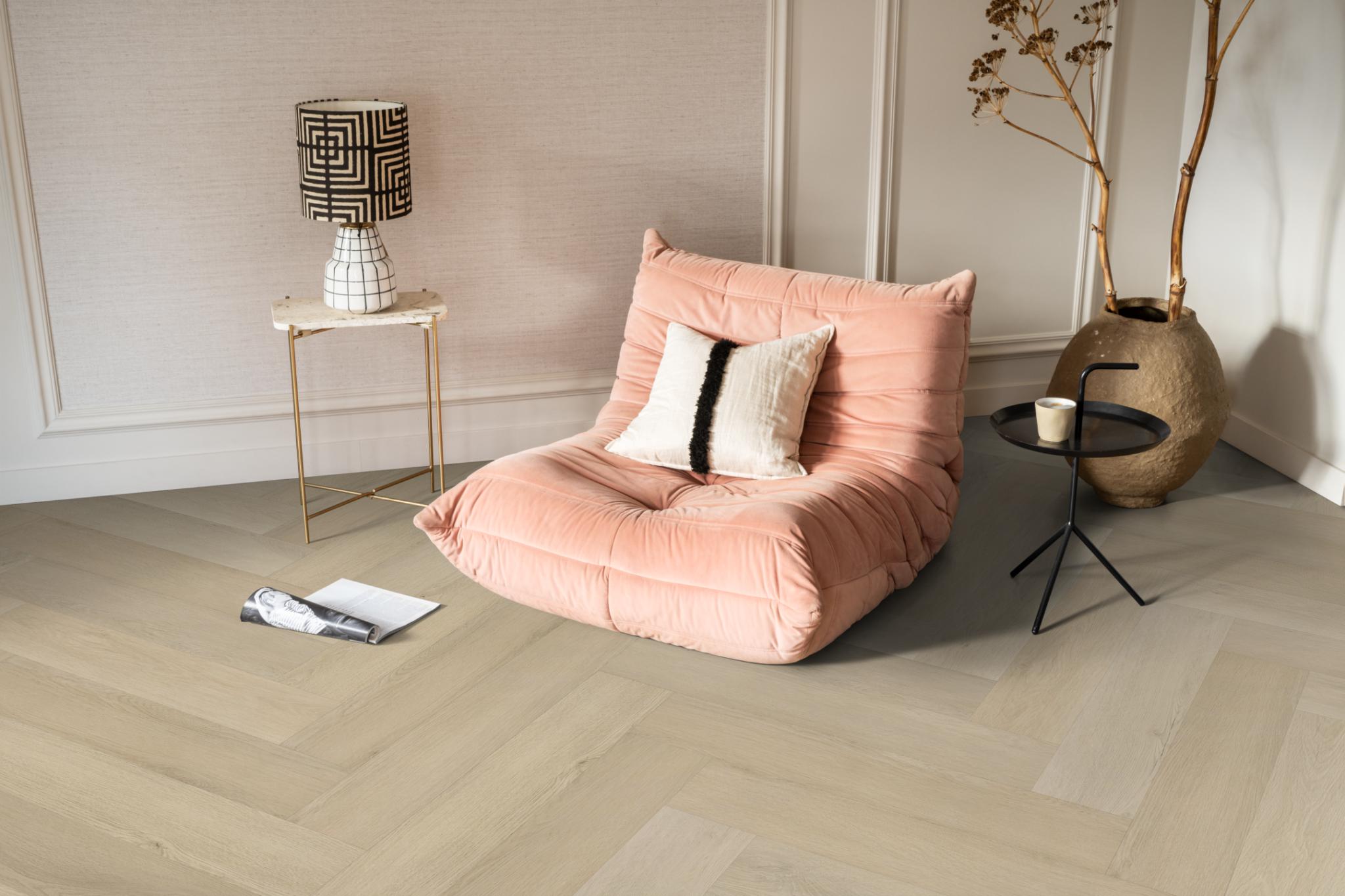 spigato marento visgraat dryback beige