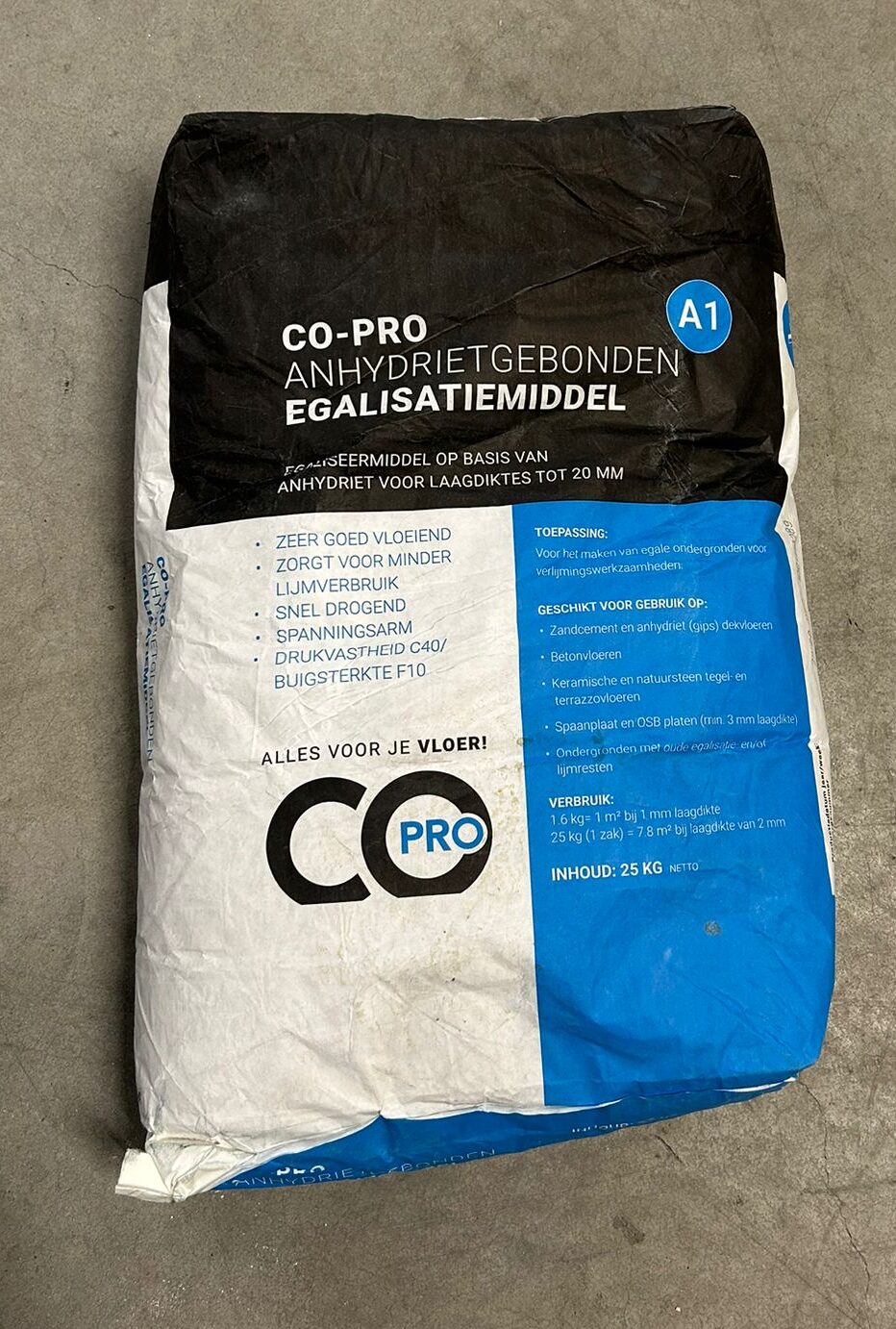 co pro anhydrietgebonden egalisatiemiddel a1