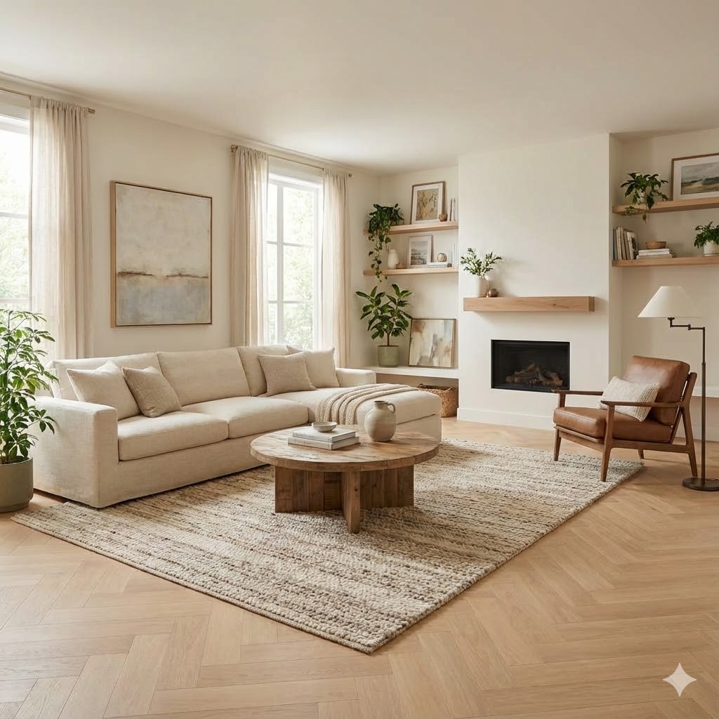 givefloors select eiken strook naturel – plak pvc